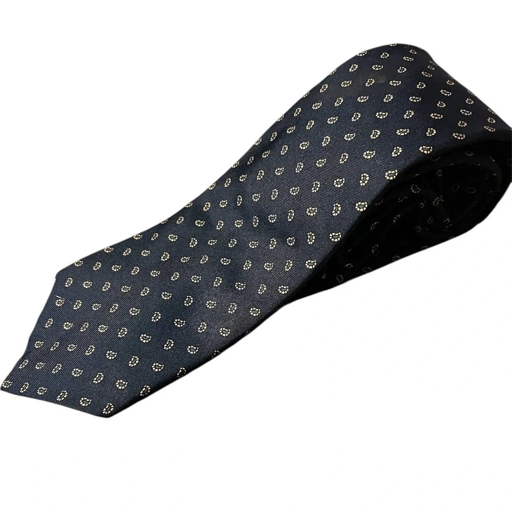 Ferrell Reed Navy 100% Silk Tie